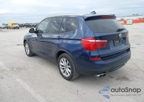 2017 BMW X3 xDrive28I z USA, uszkodzony, nr VIN 5UXWX9C39H0T22713